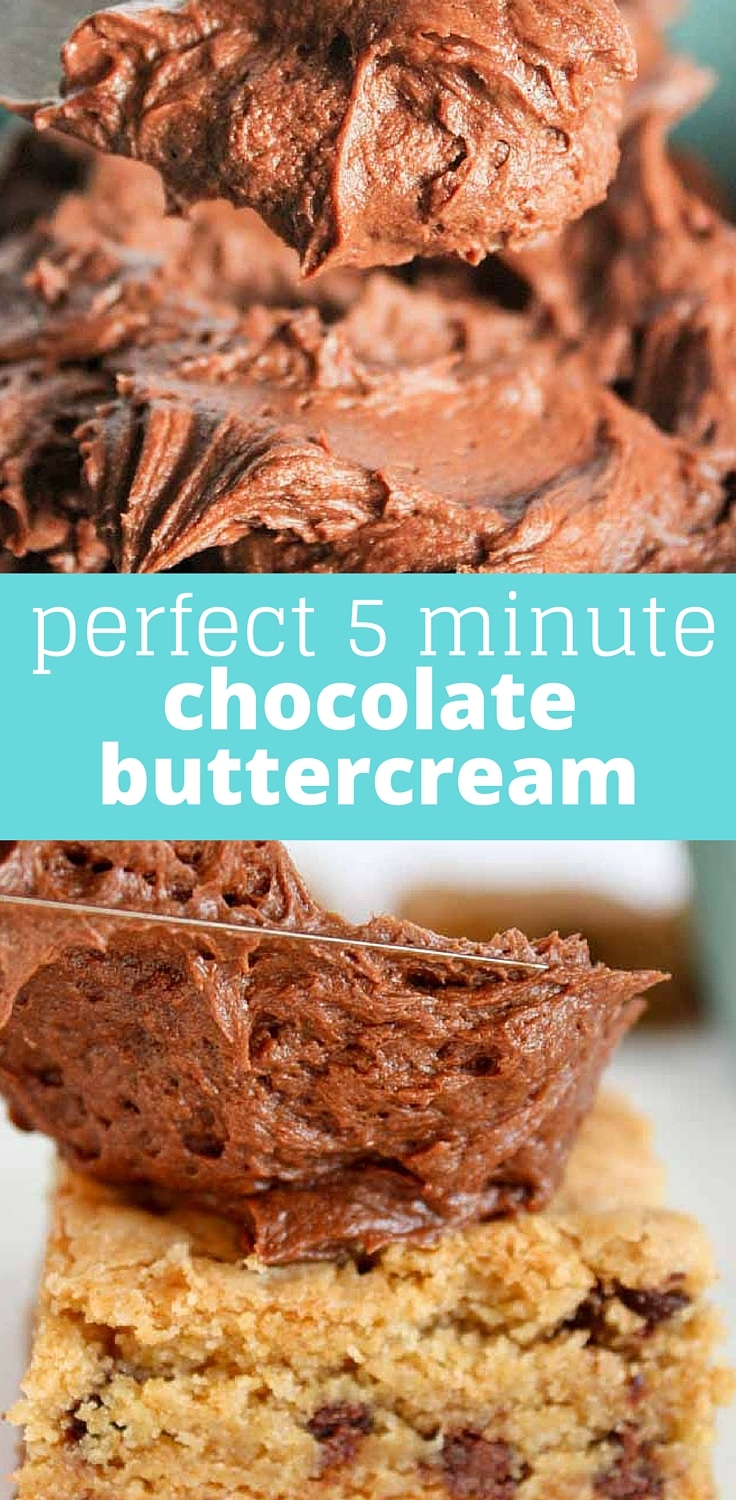 perfect 5 minute buttercream